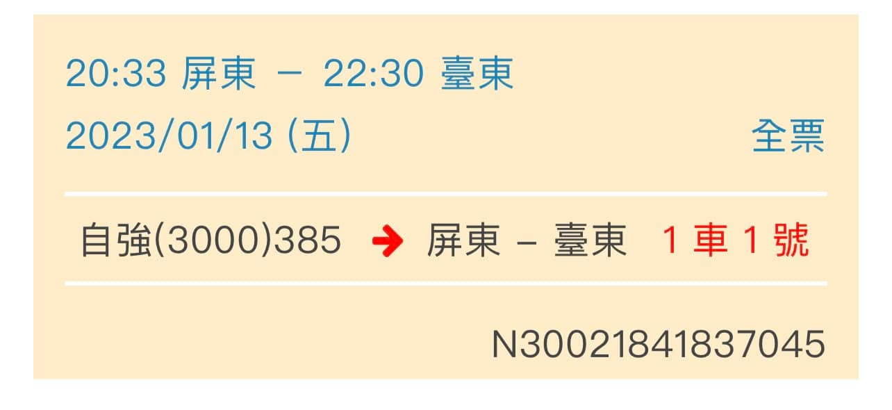文章圖片：1/13又是一個將近環島的行程，高雄、屏東、台東，