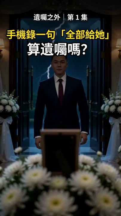 文章預覽：定恆人工智能第二個產品試驗中，第一部短劇「遺囑之外」，由我…