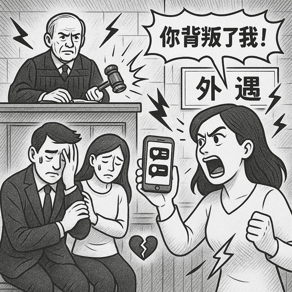 文章圖片：近期網路有正宮公開痛罵小三、揭露對方隱私，