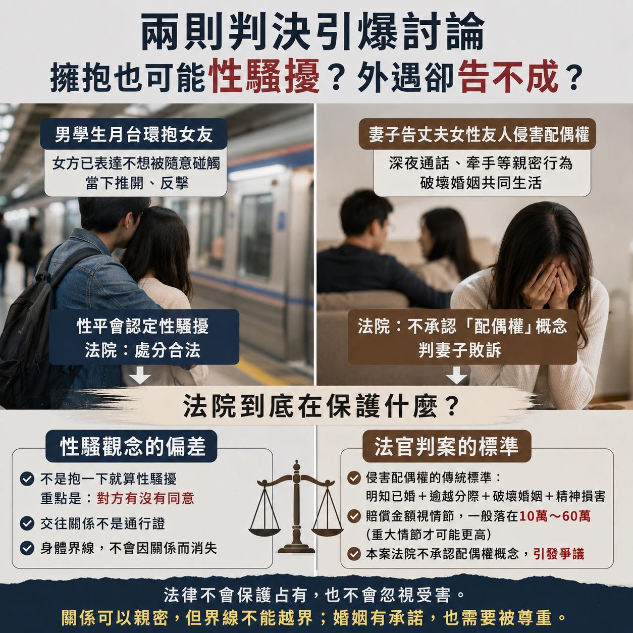 文章圖片：最近在新聞上看到兩則判決，覺得有趣可以討論。