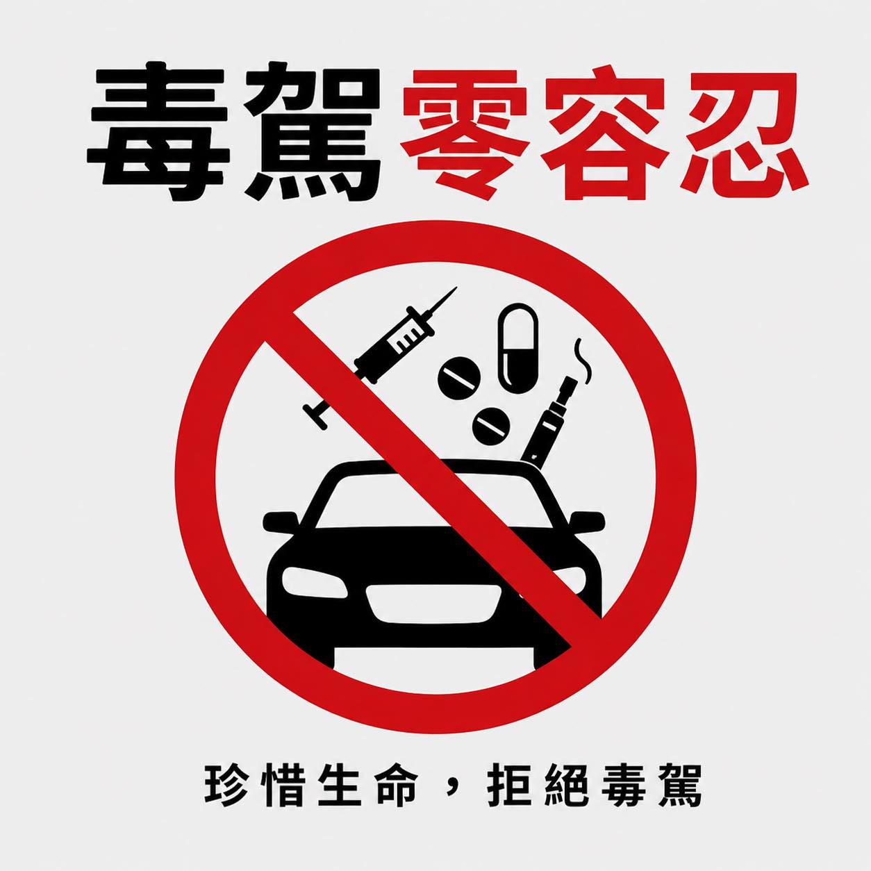 文章圖片：昨天談毒駕自首問題後，收到非常多留言。
