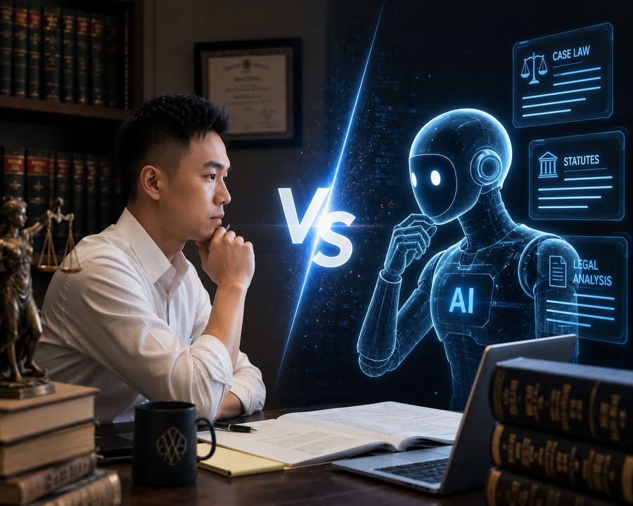 文章圖片：現在很多人遇到法律問題，第一個反應不是找律師，而是先問 A…
